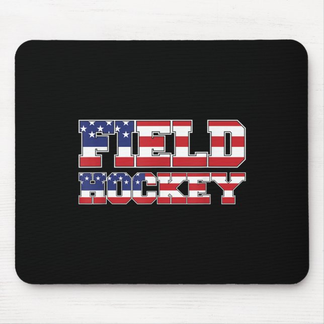 Field Hockey _14  Mouse Pad (Front)