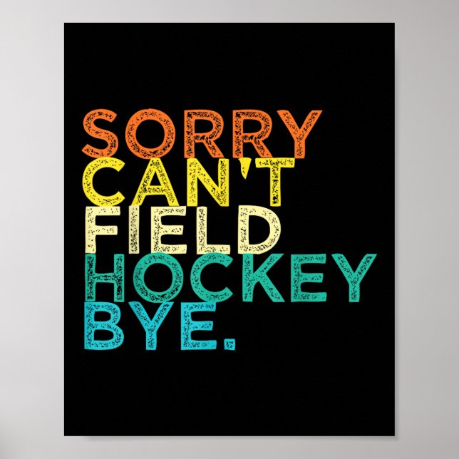 Field Hockey _1  Poster (Front)