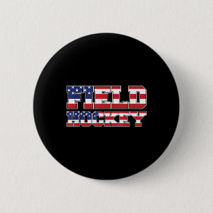 Field Hockey _9 2 Inch Round Button