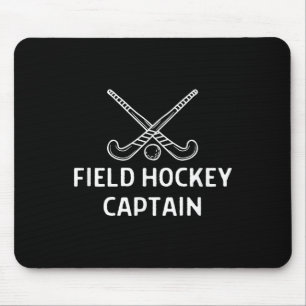 Field Hockey Captain Outfit Women Men Mouse Pad