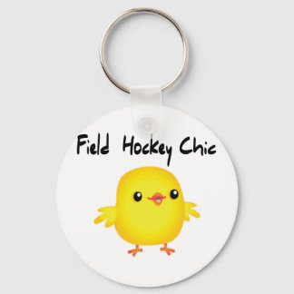 Field Hockey Chic Keychain