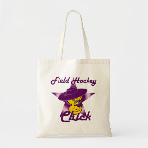 Field Hockey Chick #9 Tote Bag