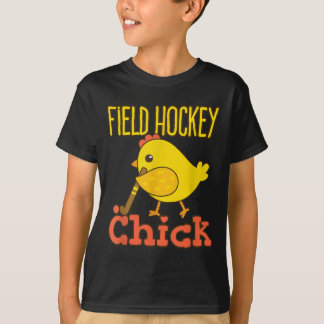Field Hockey Chick - Cute Womens Field Hockey Play T-Shirt