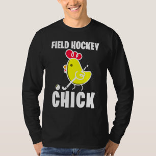 Field Hockey Chick Field Hockey Kids Boys Girls T-Shirt