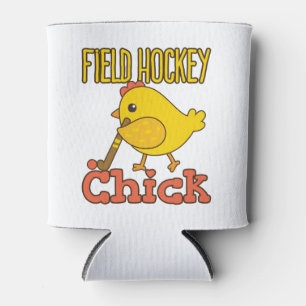 Field Hockey Chick Women Girls Can Cooler