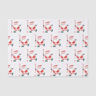 Field Hockey Christmas Tissue Paper