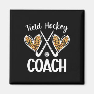Field Hockey Coach Hearts Field Hockey Coach Magnet