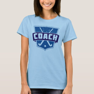 Field Hockey Coach Name & Number Print Tee