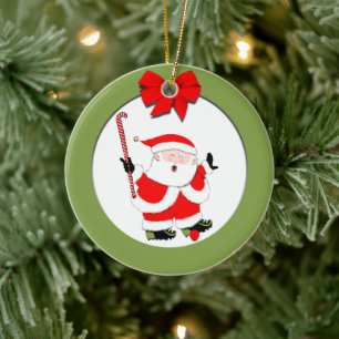 Field Hockey Collectable Ceramic Ornament