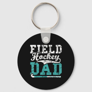 Field Hockey Dad - Field Hockey Player Hockey Fan Keychain