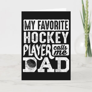 Field Hockey Dad Shirt Men Field Hockey Lover _4  Card