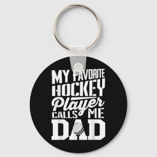 Field Hockey Dad Shirt Men Field Hockey Lover Keychain