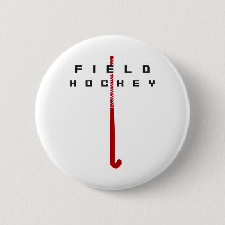 Field Hockey Field Hockey _5  2 Inch Round Button