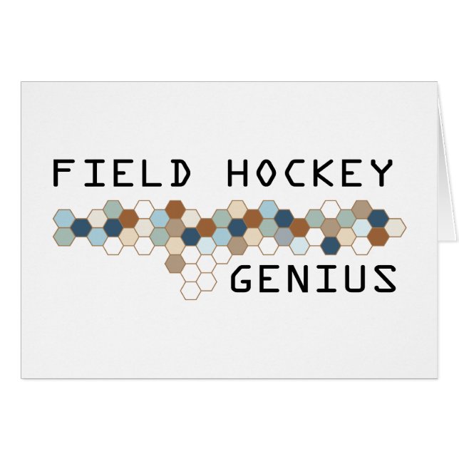 Field Hockey Genius (Front Horizontal)