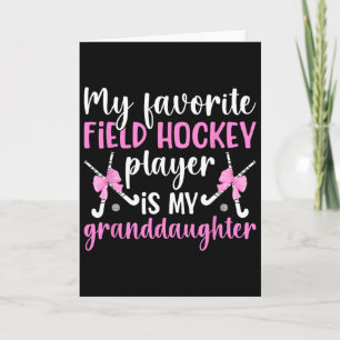 Field Hockey Gigi Proud Gigi Of A Field Hockey Pla Card
