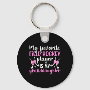 Field Hockey Gigi Proud Gigi Of A Field Hockey Pla Keychain