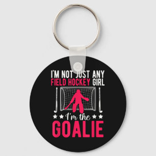 Field Hockey Goalie Girl Field Hockey Goalkeeper _ Keychain