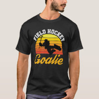 Field Hockey Goalie Goalkeeper Retro
