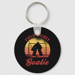 Field Hockey Goalie Hockey Goalkeeper Hockey Playe Keychain