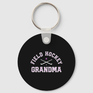 Field Hockey Grandma Proud Grandma Sports Grandmot Keychain