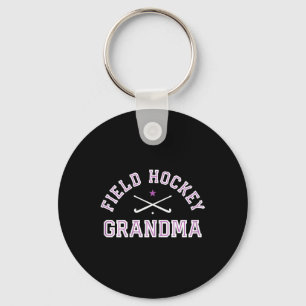 Field Hockey Grandma Proud Grandma Sports Grandmot Keychain