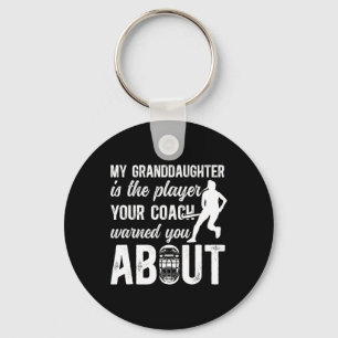 Field Hockey Grandpa Funny Field Hockey Player Gra Keychain