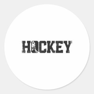 Field Hockey Hockey _2 Classic Round Sticker