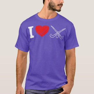 Field Hockey I Love Field Hockey T-Shirt