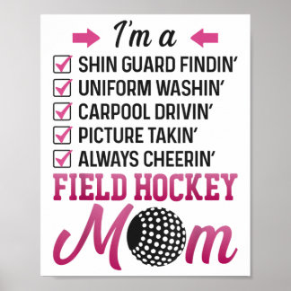Field Hockey I'm A Shin Guard Findin' Field Hockey Poster