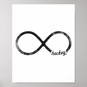 Field Hockey Infinite Hockey Poster