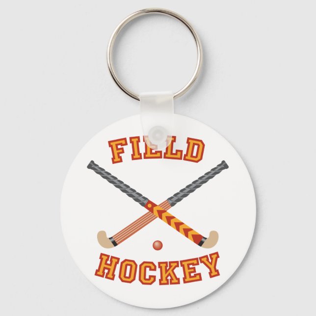 Field Hockey Keychain (Front)