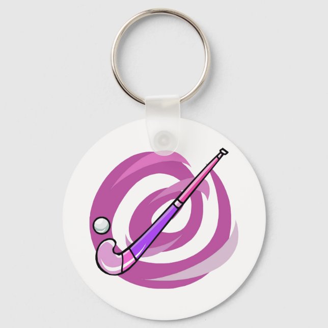 Field Hockey Keychain (Front)