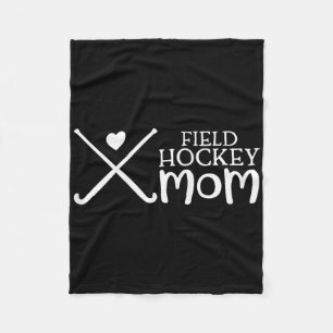 Field Hockey Mom (1) Fleece Blanket