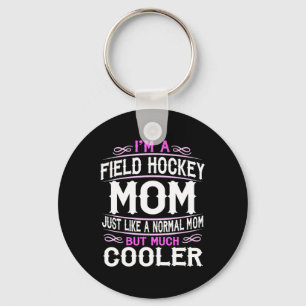 Field Hockey Mom Ice Hockey Mom American Keychain