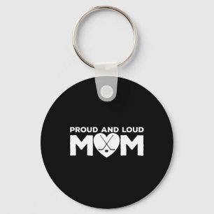 Field Hockey Mom Keychain