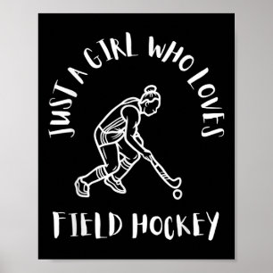 Field Hockey Mom Ndy And Street Hockey  Poster