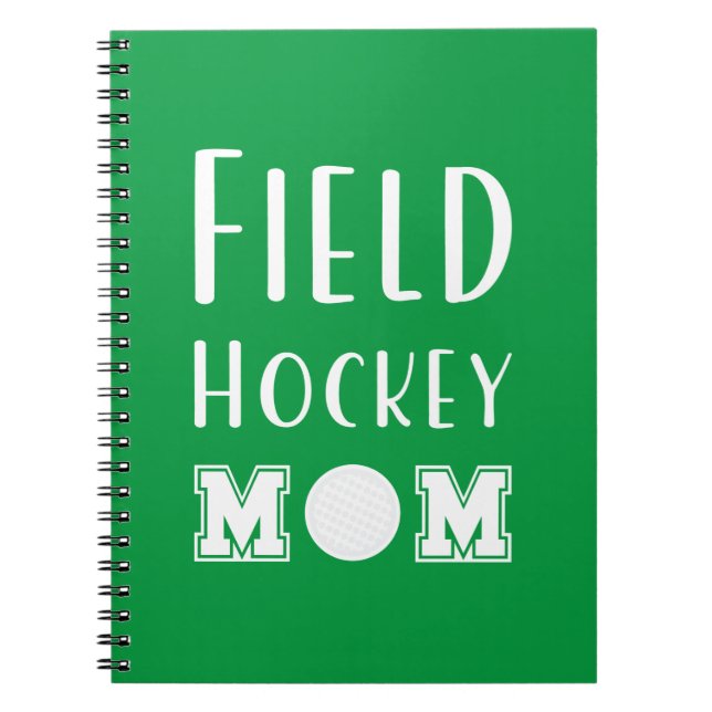 Field Hockey Mom Notebook (Front)