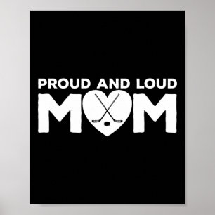 Field Hockey Mom Poster