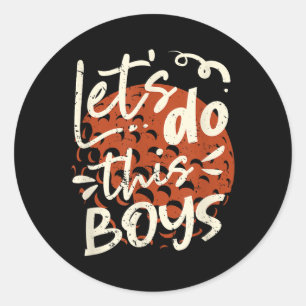 Field Hockey Mom Shirt Boys Field Hockey Lover Hoc Classic Round Sticker