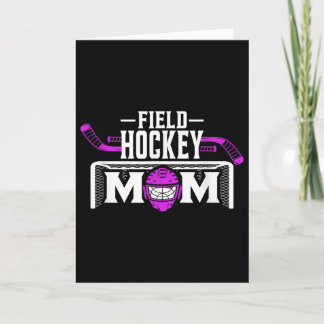 Field Hockey Mom Shirt For Women Mother's Day Card