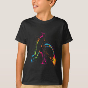 Field Hockey Player Stick Byll Sport Dynamic T-Shirt
