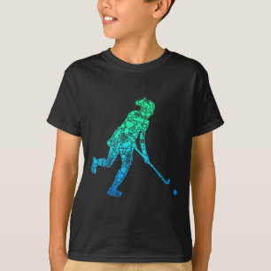 Field Hockey Player Women Girls Kids  T-Shirt