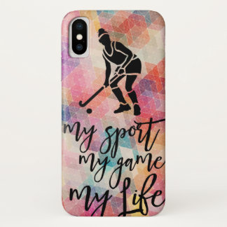Field Hockey Quote My Sport My Game My Life Case-Mate iPhone Case