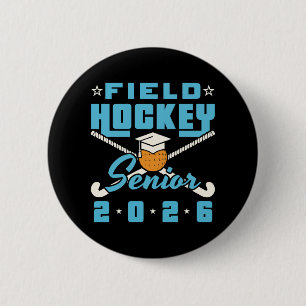 Field Hockey Senior 2026 2 Inch Round Button