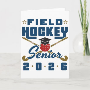 Field Hockey Senior 2026 Graduating Cl Senior Nigh Card