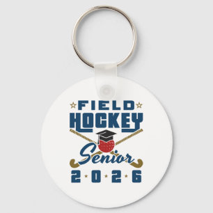Field Hockey Senior 2026 Graduating Cl Senior Nigh Keychain