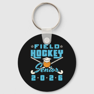 Field Hockey Senior 2026 Graduating Cl Senior Nigh Keychain