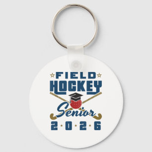 Field Hockey Senior 2026 Graduating Cl Senior Nigh Keychain