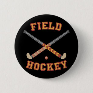 Field Hockey Sticks 2 Inch Round Button