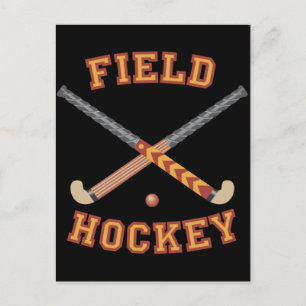 Field Hockey Sticks Postcard